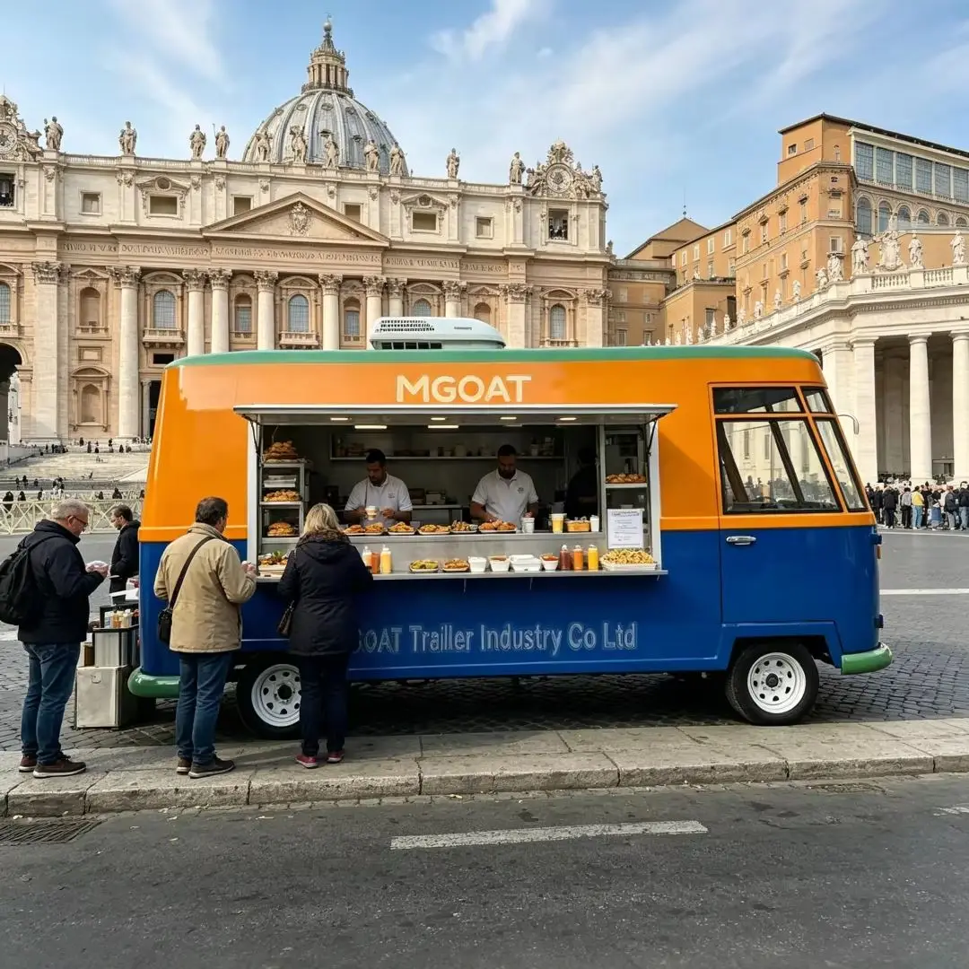Food Snacks Catering - Camión de Comida Móvil Comercial con