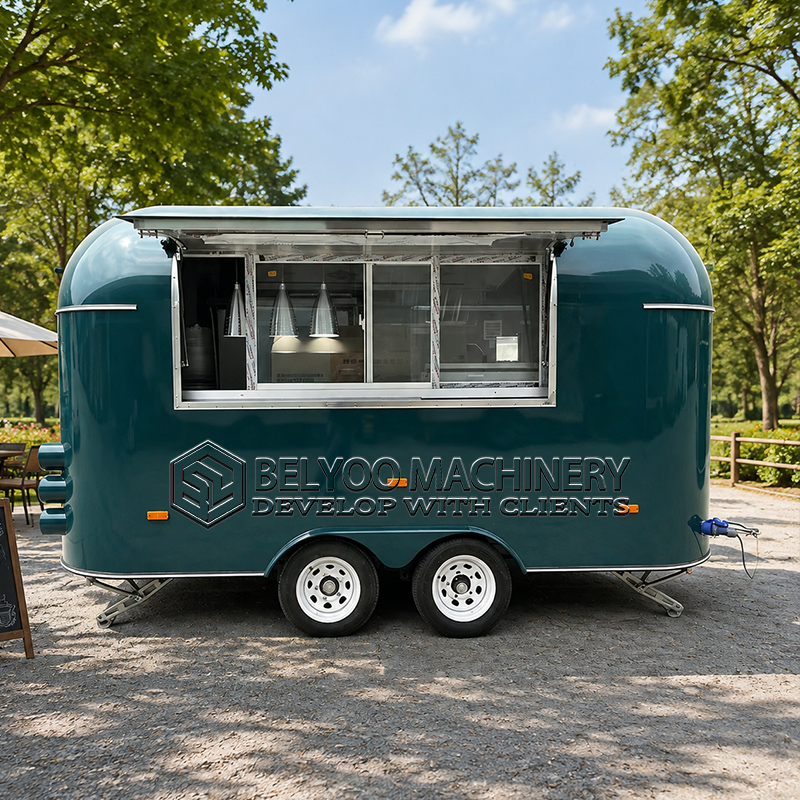 Food And Snacks - Remolque de Comida Comercial Belyoo, Cocina
