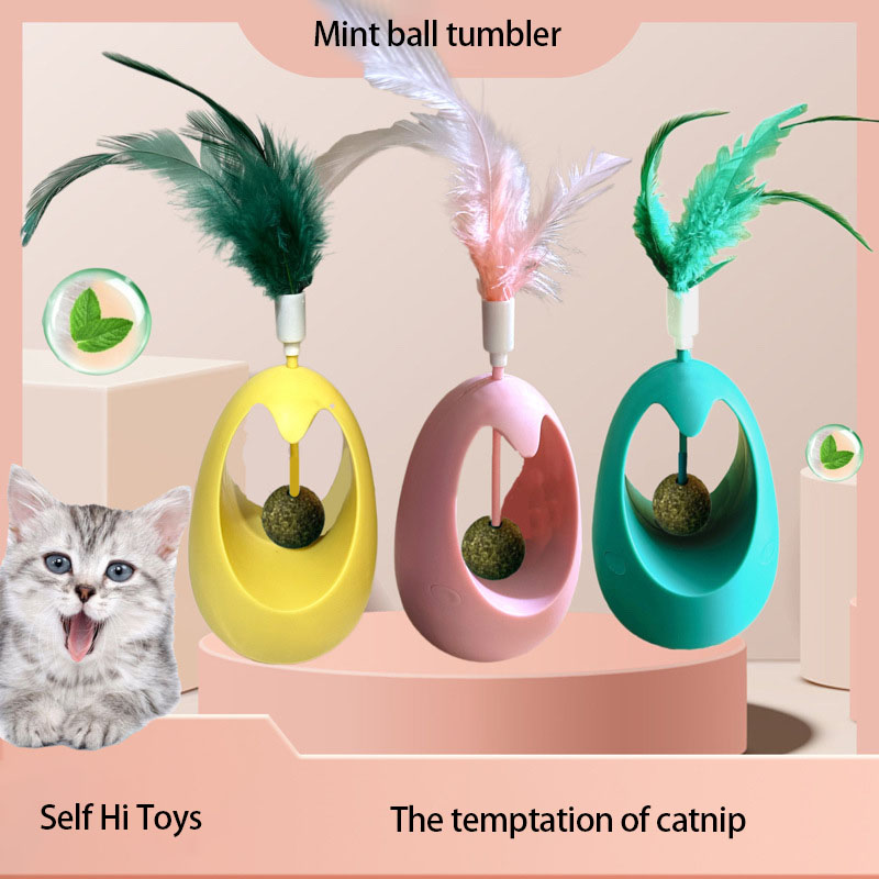 Healthy Snacks Food - Pelota Interactiva de Hierba Gatera para