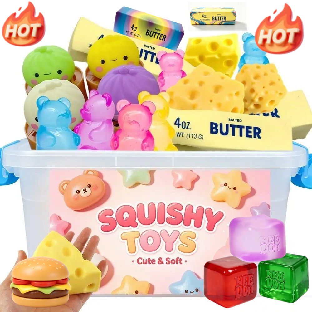 Food And Snacks - Squishy multiusos de levantamiento lento, incluye: