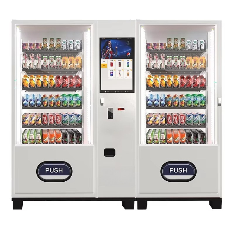 Food And Snacks - Máquina Expendedora Automática de Bebidas Frías,