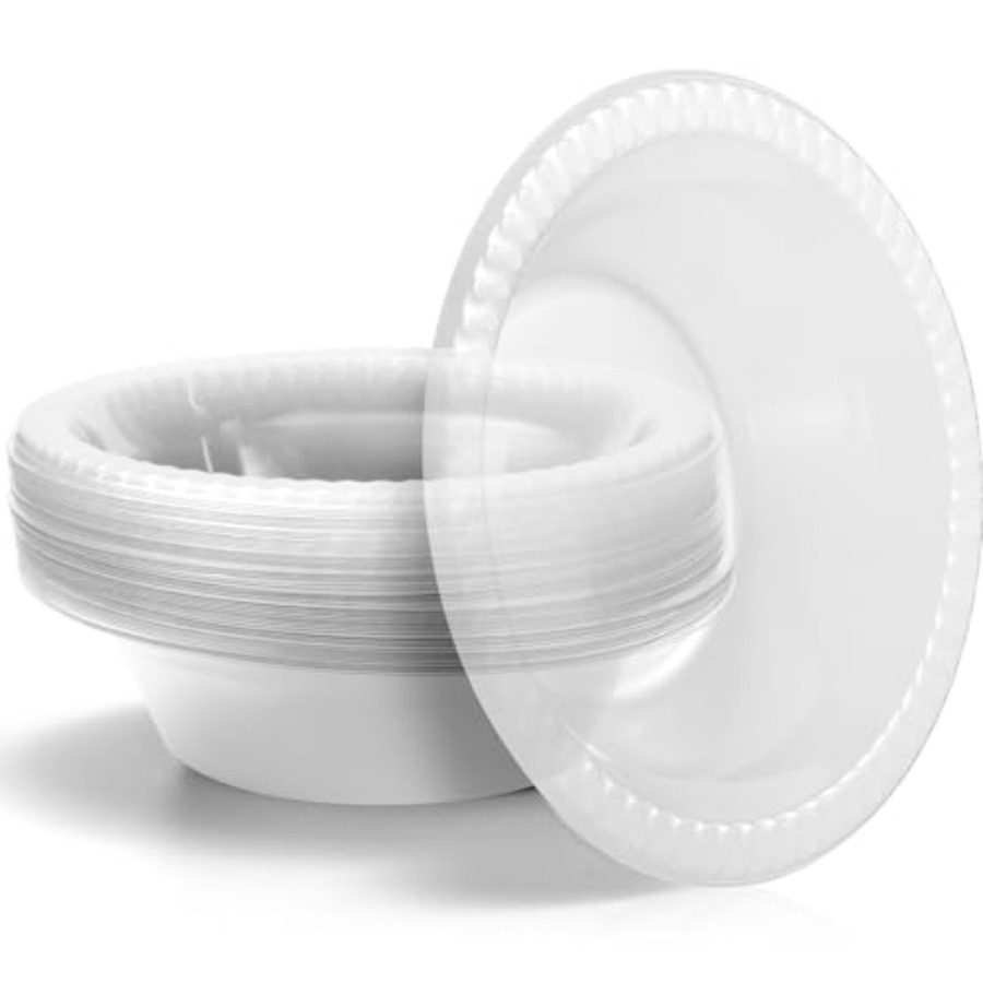 Food Snacks Party - Paquete de 30 Tazones Desechables de