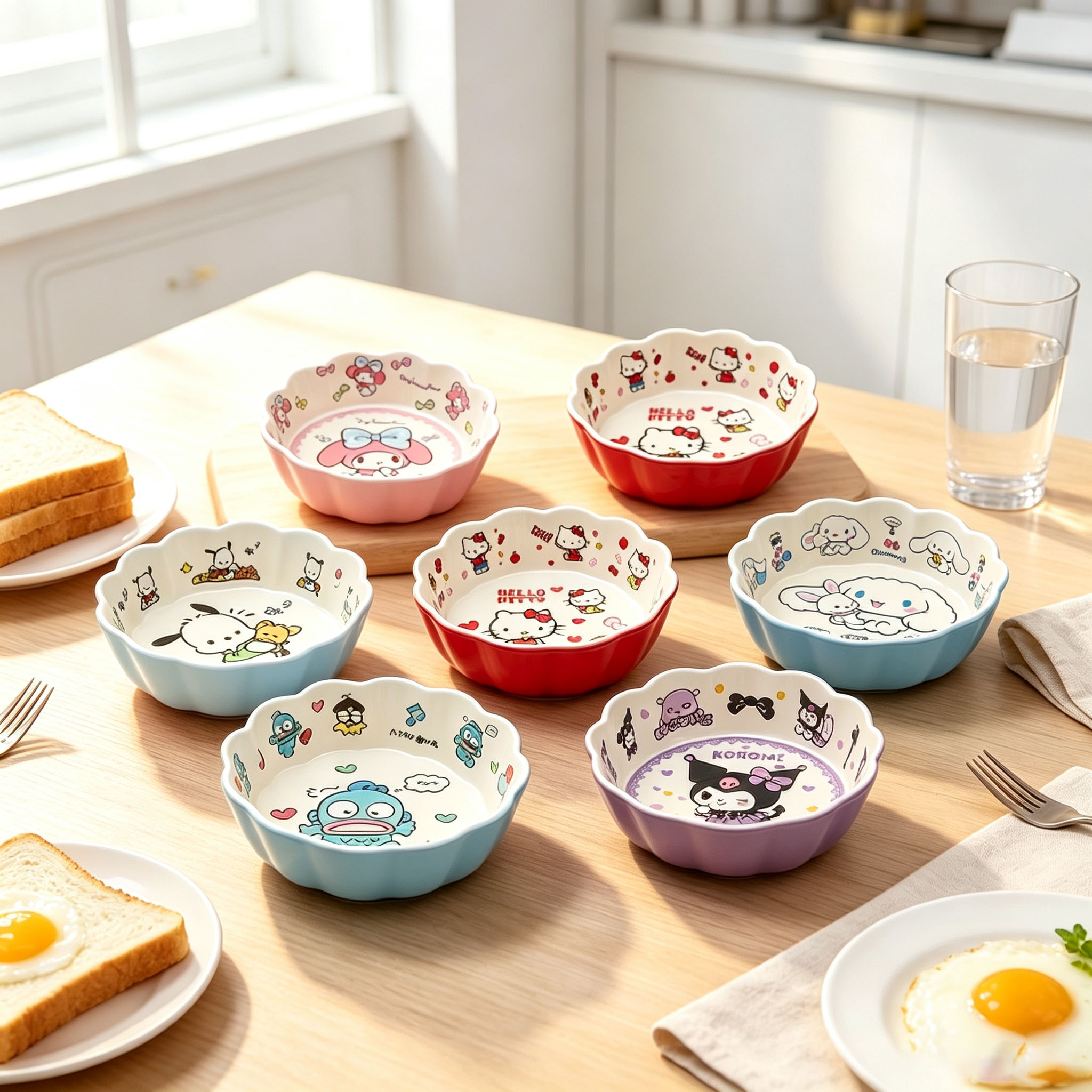 Food Grocery Snacks - Tazón de Ensalada con Diseño de