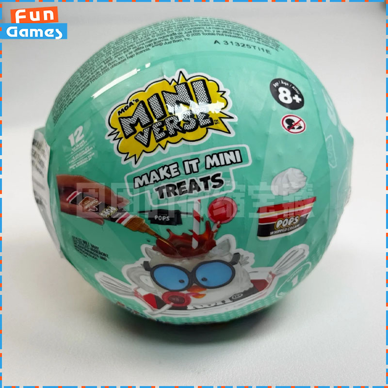 Food Snacks Box - MGA Miniverse Mini juguetes de bola