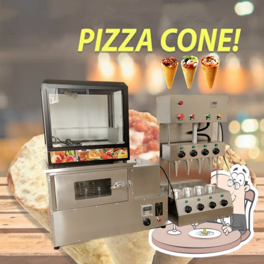 Healthy Snacks Food - Máquina para Hacer Conos de Pizza,
