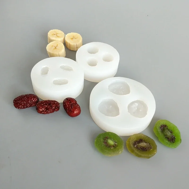 Dried Fruit Mix - Moldes de silicona para frutas 3d,