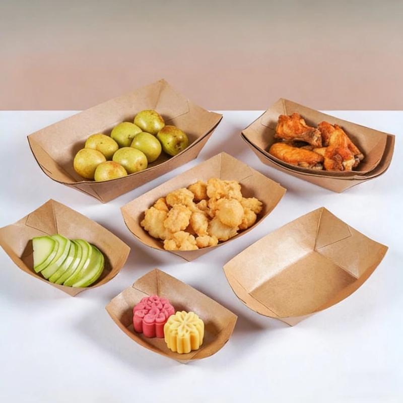 Bandejas de Papel Kraft Resist - Food Snacks For Camping reseña y precio