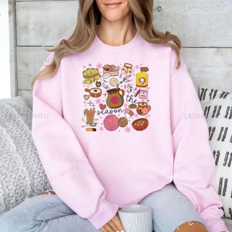 Sudadera con capucha navideña  - Xmas Food Snacks reseña y precio