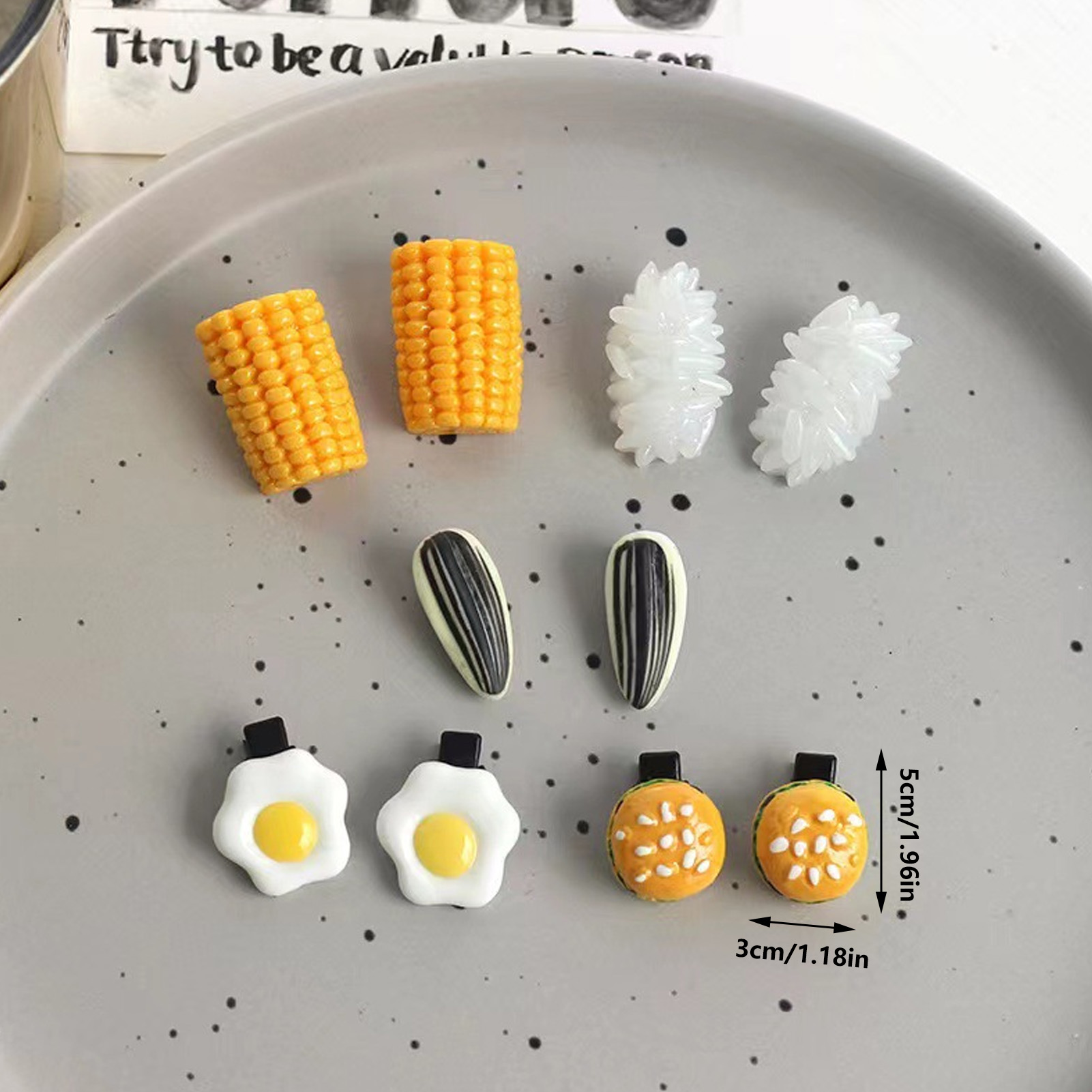 Set de Mini Pinzas para el Cab - Food Snacks Party reseña y precio