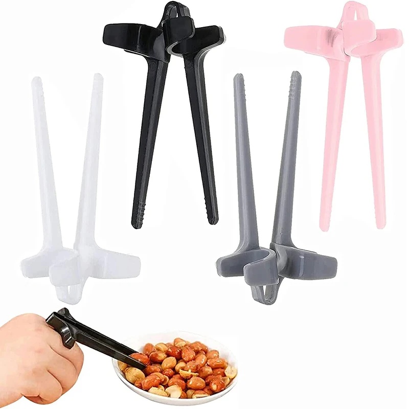 1PC Lazy Fingers Chopsticks -  - Snacks Food Video reseña y precio