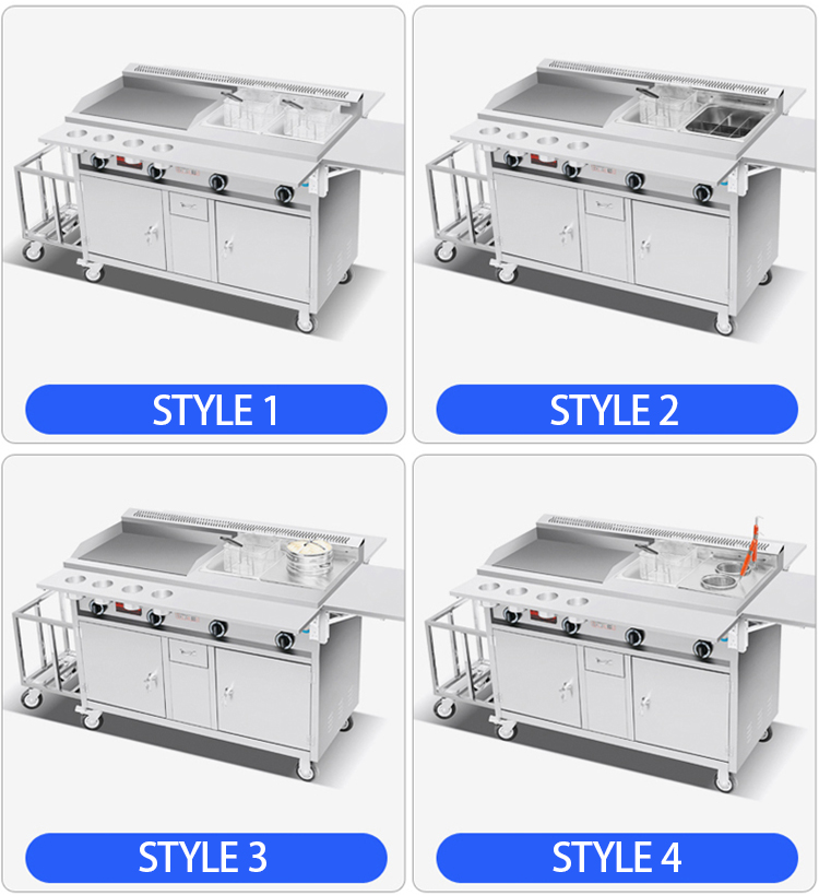 Carrito de Comida Móvil Conver - Snacks Food Warmer reseña y precio
