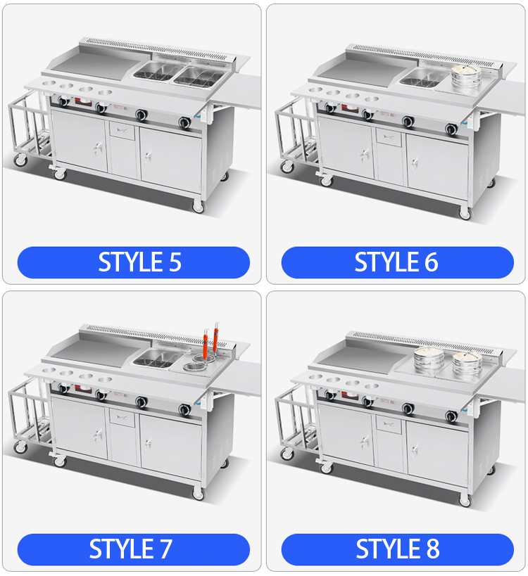 Carrito de Comida Móvil Conver - Snacks Food Warmer reseña y precio