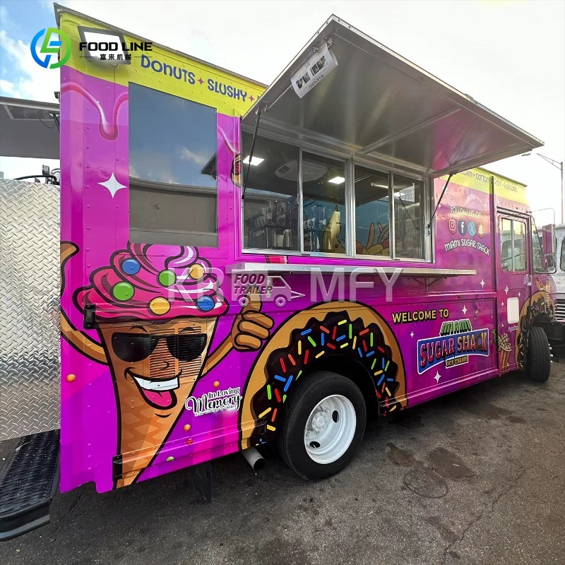 Carro de remolque de comida de - Food Snacks Catering reseña y precio