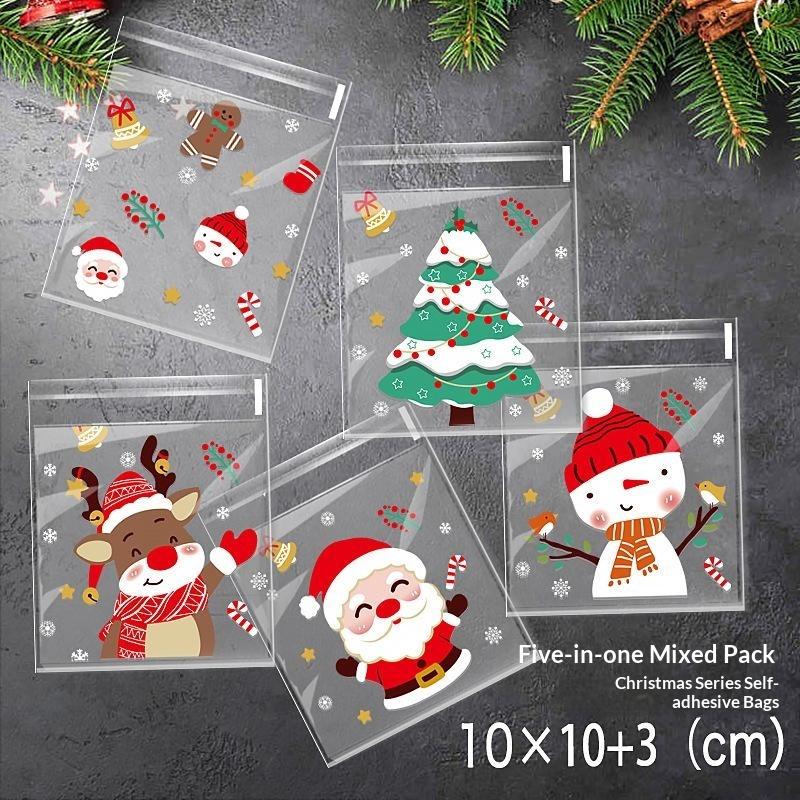 100 Bolsas Autoadhesivas para  - Xmas Food Snacks reseña y precio