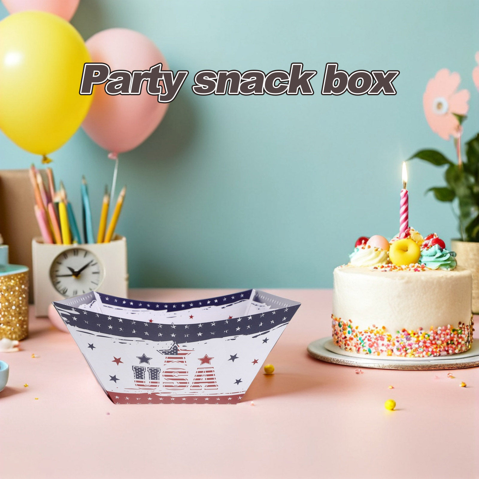 12 Cajas para Aperitivos del D - Food Snacks Party reseña y precio