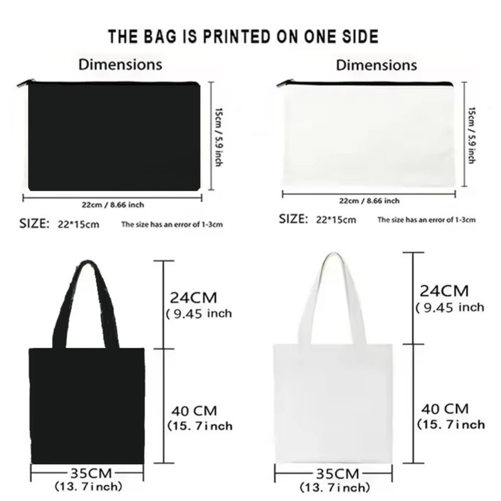 Bolsa de lona con estampado de - Food Grocery Snacks reseña y precio
