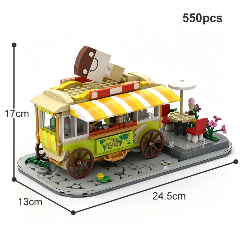 Carrito de Comida Retro Modula - Xmas Food Snacks reseña y precio