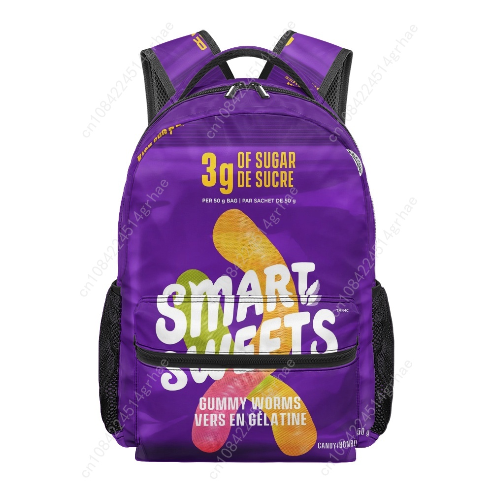 Mochila divertida con estampad - Food Snacks For Camping reseña y precio