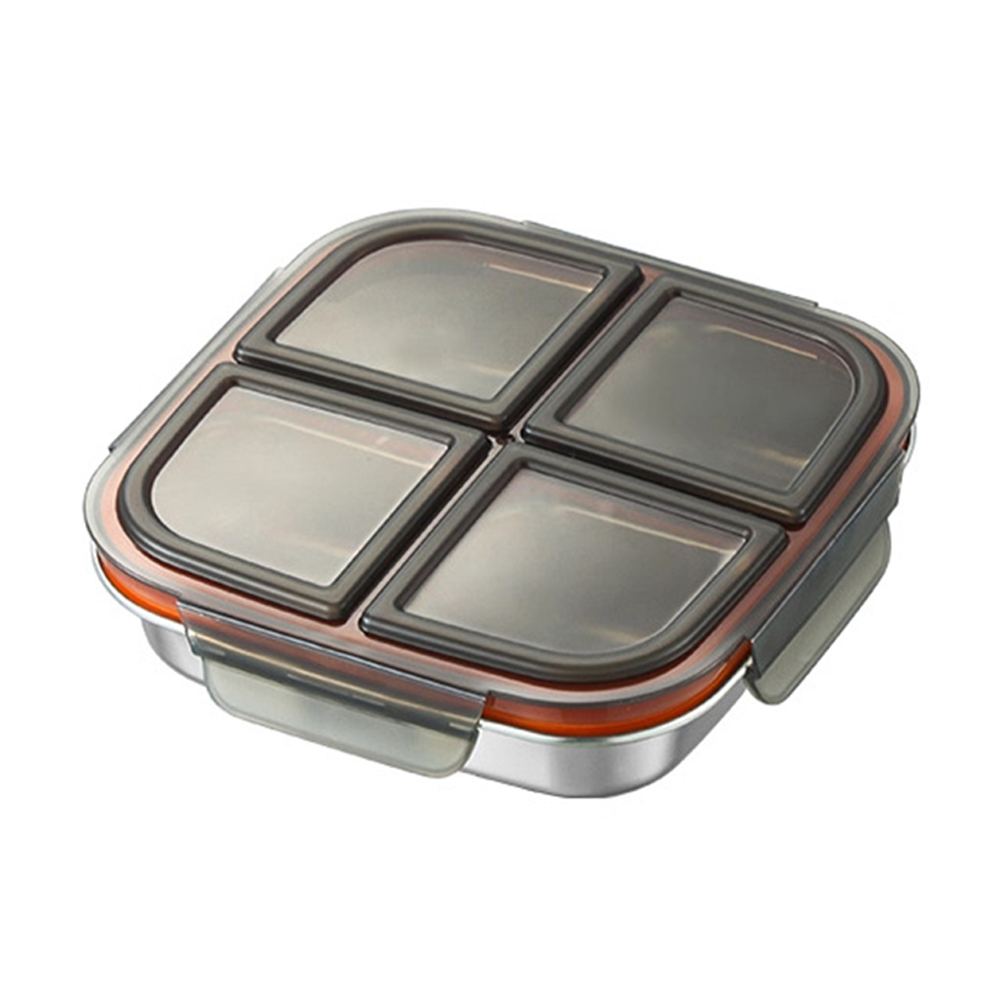Paquete de 2 cajas de acero in - Food Snacks For Camping reseña y precio