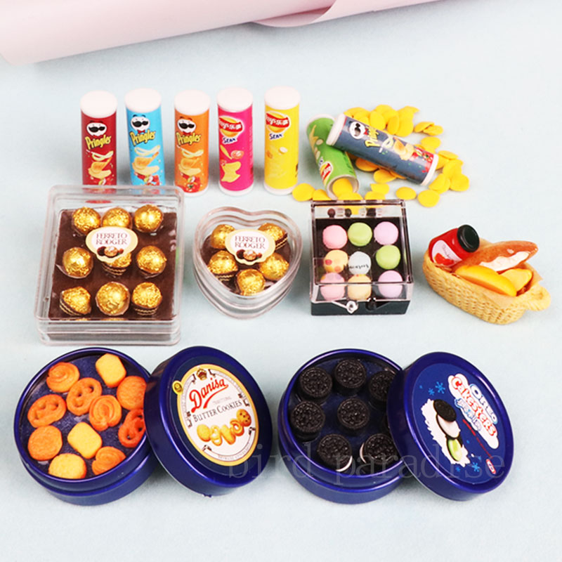 1/6 Miniatrue Dolls comida Min - Food Grocery Snacks reseña y precio