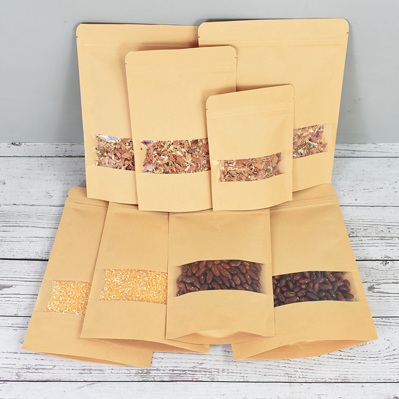 Bolsas de papel Kraft con cier - Food Snacks Party reseña y precio