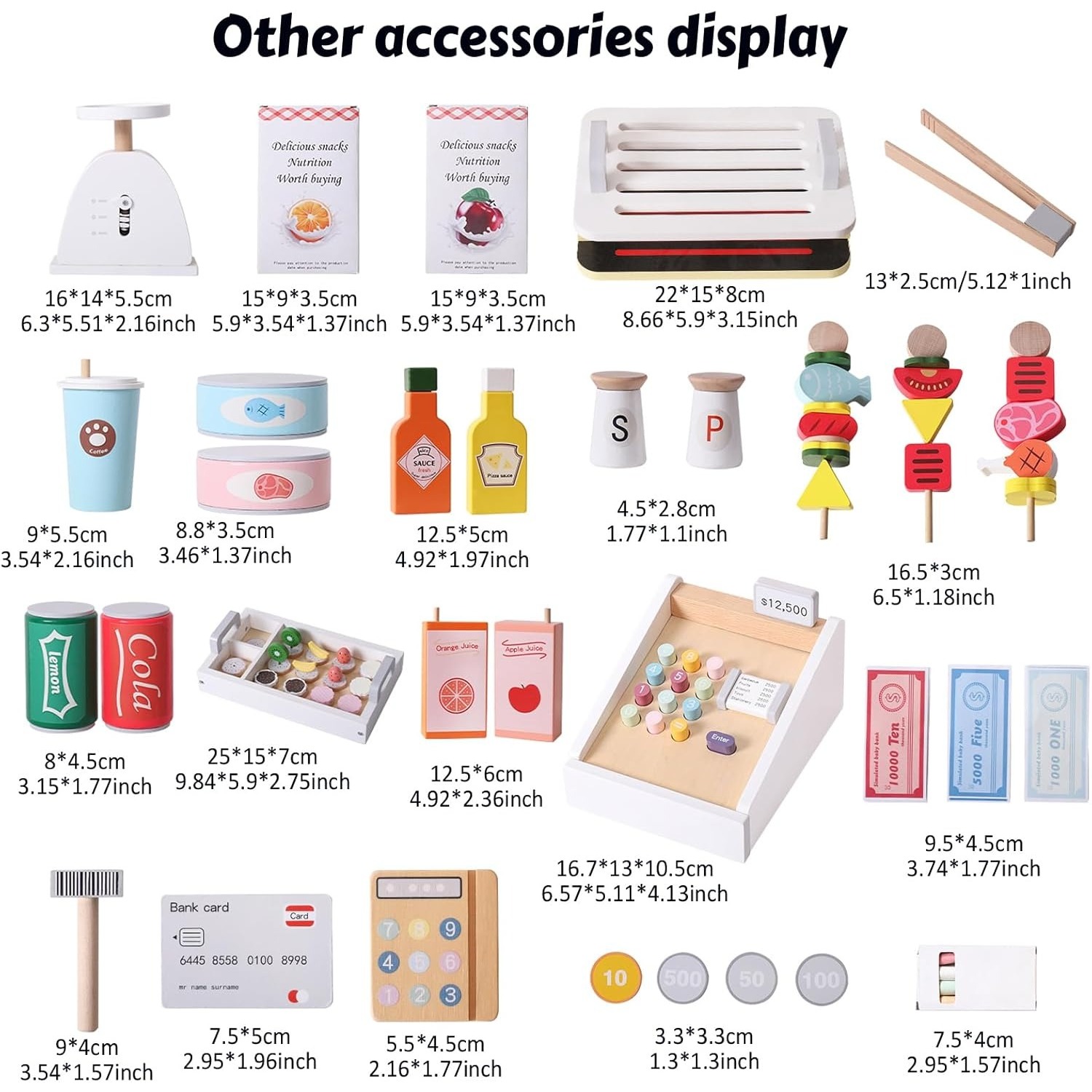 Juego de Tienda de Aperitivos  - Food Grocery Snacks reseña y precio