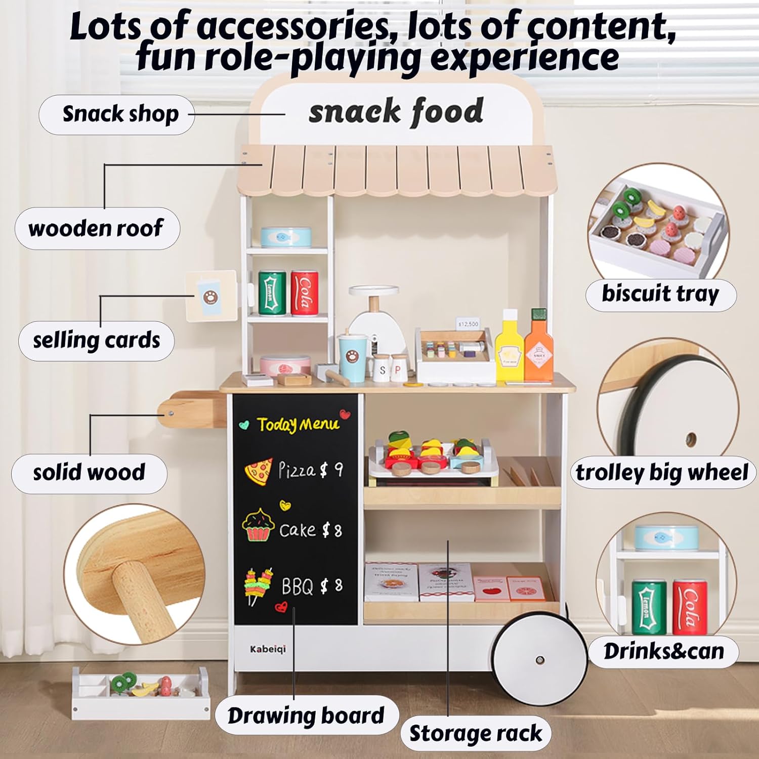 Juego de Tienda de Aperitivos  - Food Grocery Snacks reseña y precio