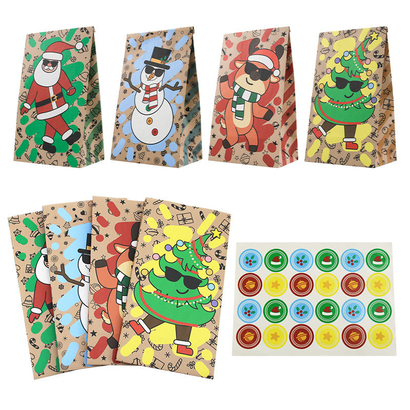 Bolsas de Papel Navideñas, 24  - Xmas Food Snacks reseña y precio