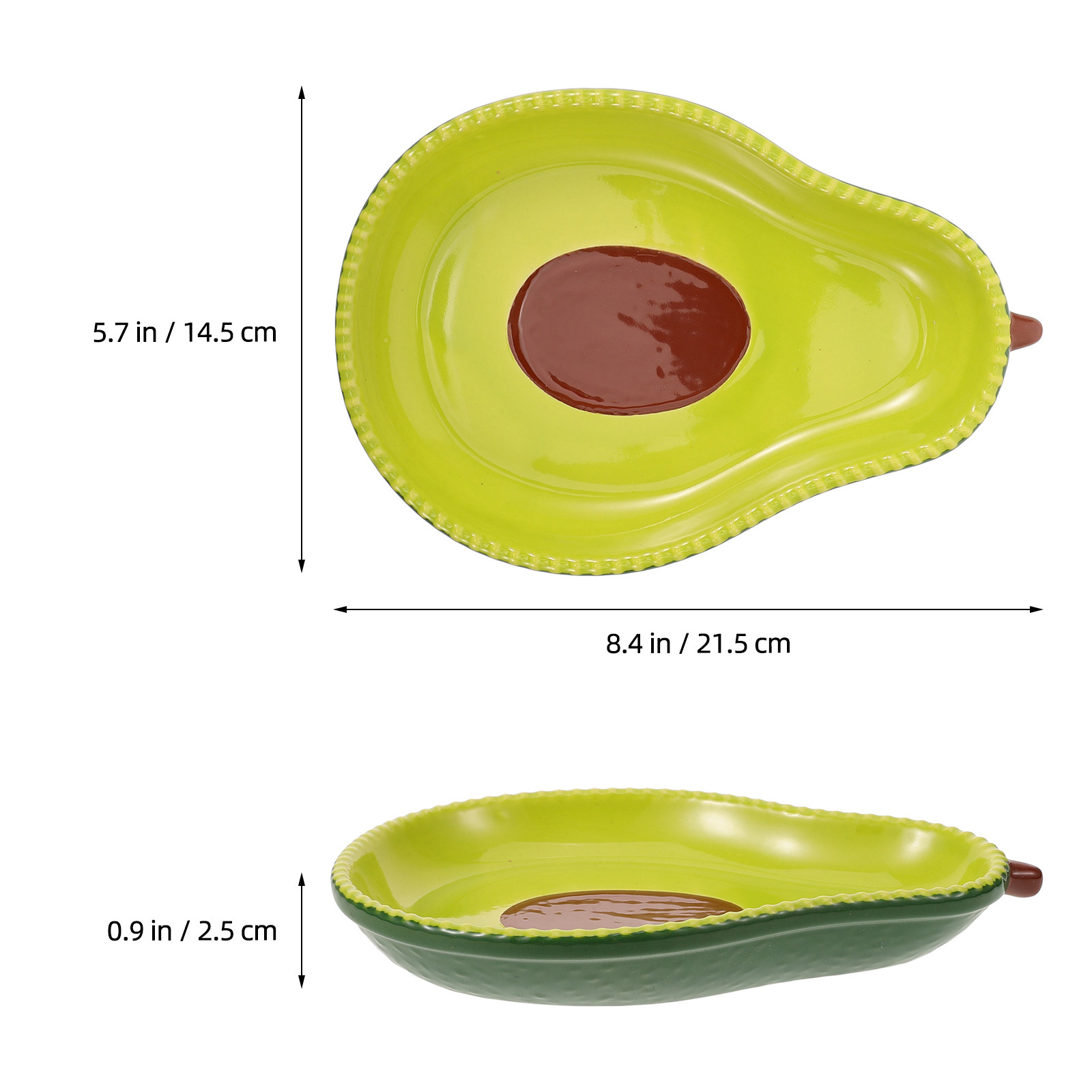 Plato de Cerámica con Forma de - Food Snacks Party reseña y precio