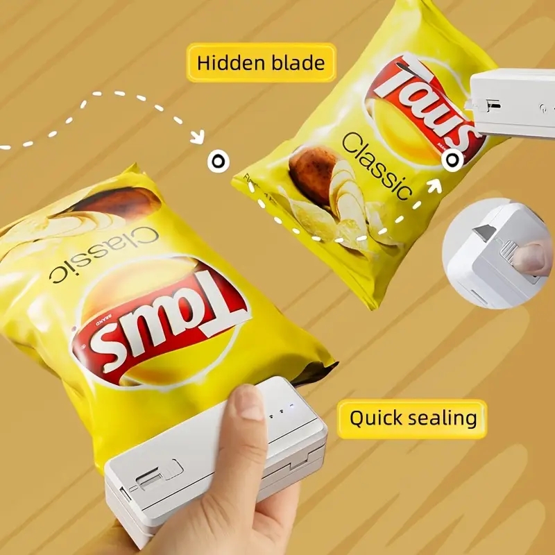 Máquina selladora de impulso,  - Food Snacks For Camping reseña y precio